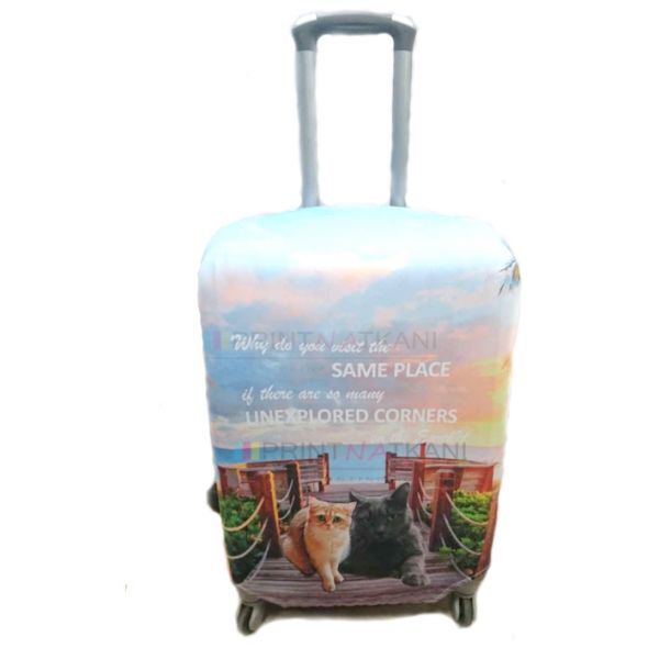 Чехлы для чемодана с нанесением логотипа от агентства «Протеже»