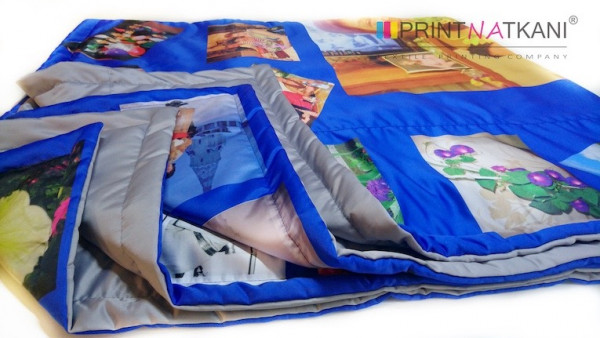 Печать фотографий на одеяле